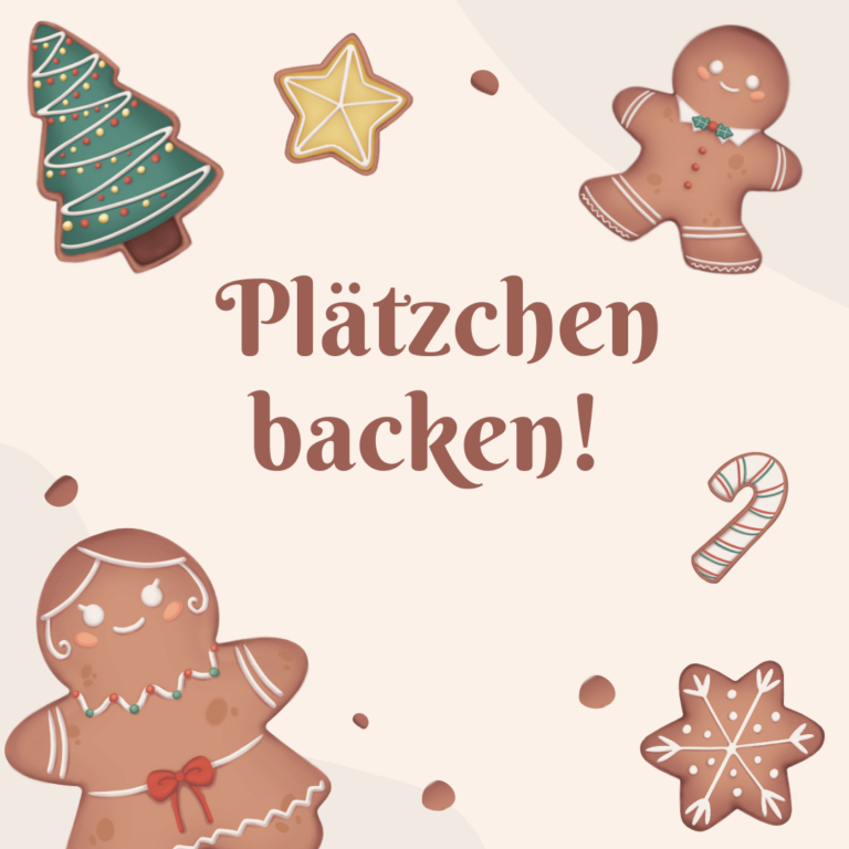 Plätzchenbacken